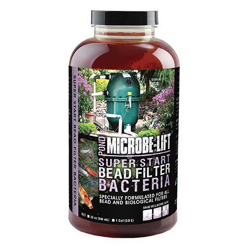 Microbe-Lift Super Start Bead Filter Bacteria, 1 Quart