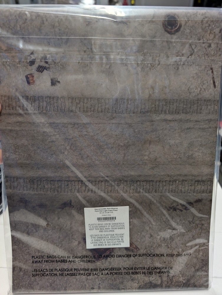 Necromunda  Ash Wastes playmat, 40K