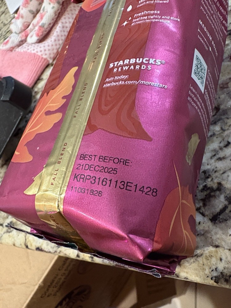Starbucks Fall Blend 10 Ounces