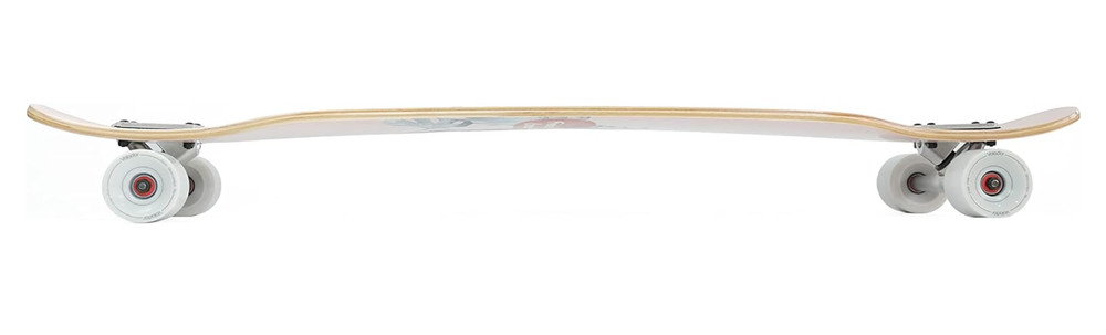 Freeride Longboard Cruiser | Maple Wood Deck| Drop Through Longboard Complete