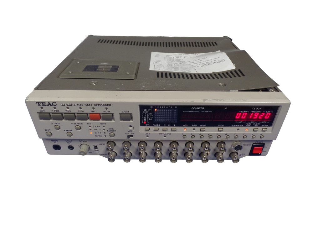 TEAC RD-130 TE DAT 8-Channel Data Recorder - Free Shipping