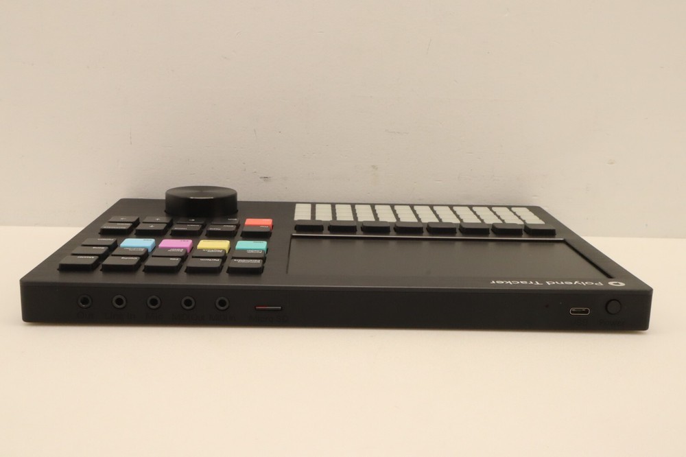 Polyend Tracker Sequencer sampler effects MIDI workstation wavetable synthesis