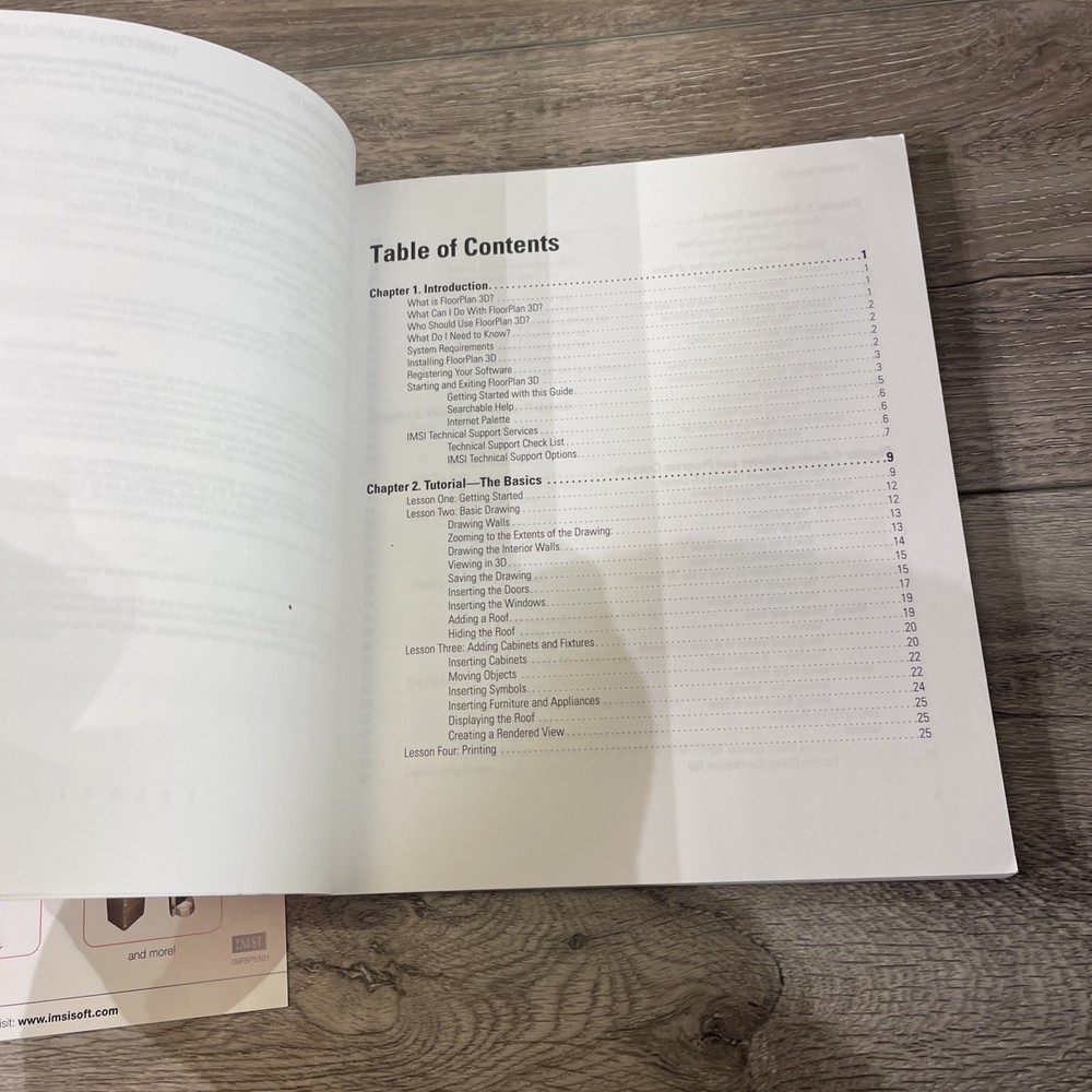 FLOOR PLAN 3D Version 10 PC CD-ROM & Manual IMSI 1997-2005
