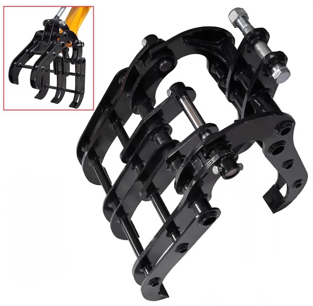 TYPHON Attachment Grappler Grabber Attachments for Mini Excavators Excavator