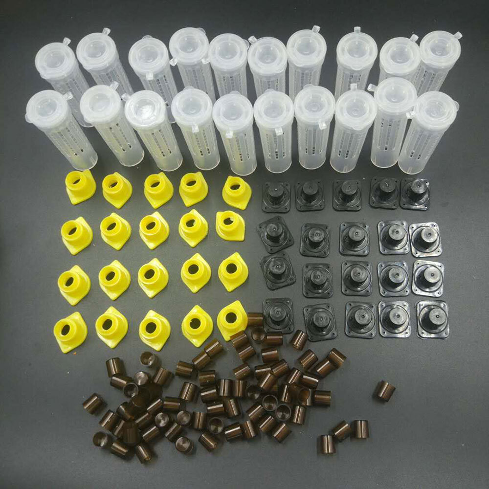 Bee Queen Rearing Cupkit Complete Box System Beekeeping cage Kit / Set Cup NEW