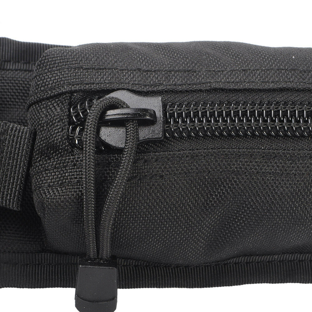 Tactical Molle Backpack Shoulder Strap Accessory Bag Phone Pouch Zipper Pack Bag