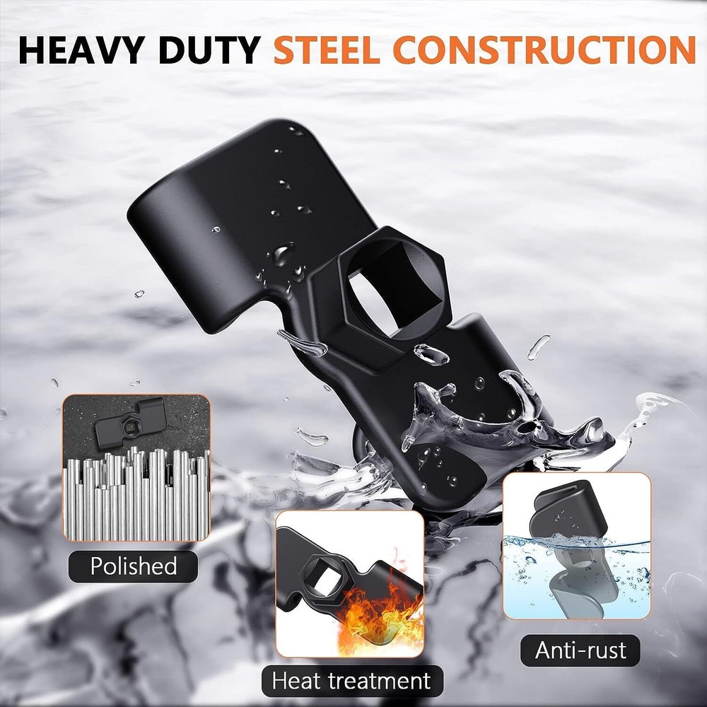 For 1/2 Inch Drive Wrench Extend More Leverage Universal Wrench Extender Adapto