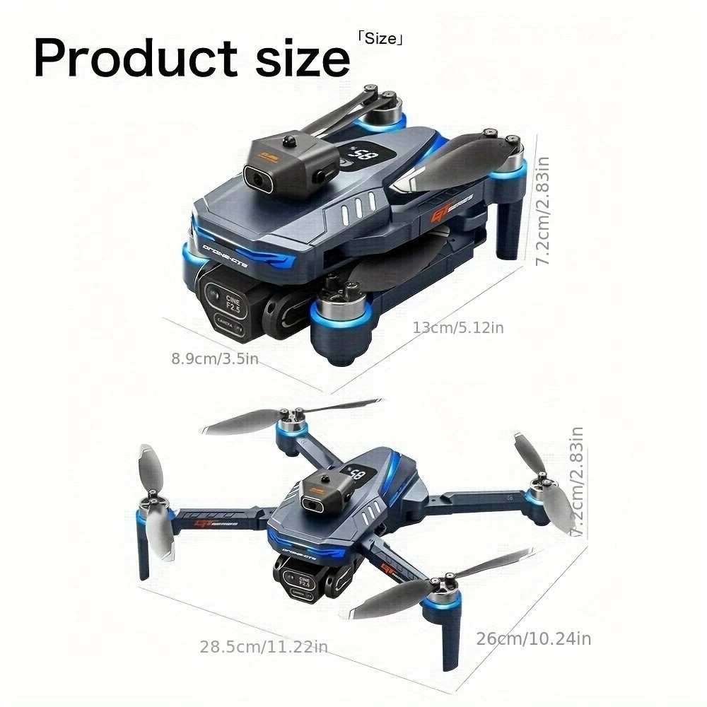 5G Professional 8K HD Dual Camera Drone With FPV WIFI Obstacle Avoidance