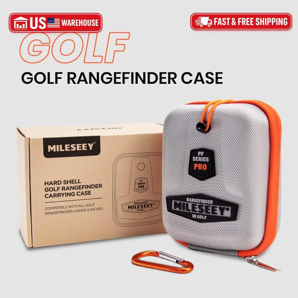 MiLESEEY Golf Rangefinder Hard Shell Case - Universal Range Finder Case Box - EV