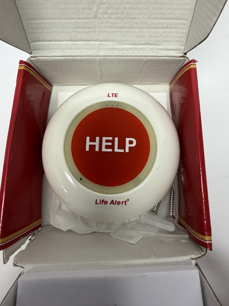 NEW Life Alert Help Button LTE Monitored Alert System Any Room Button, FREE SHIP