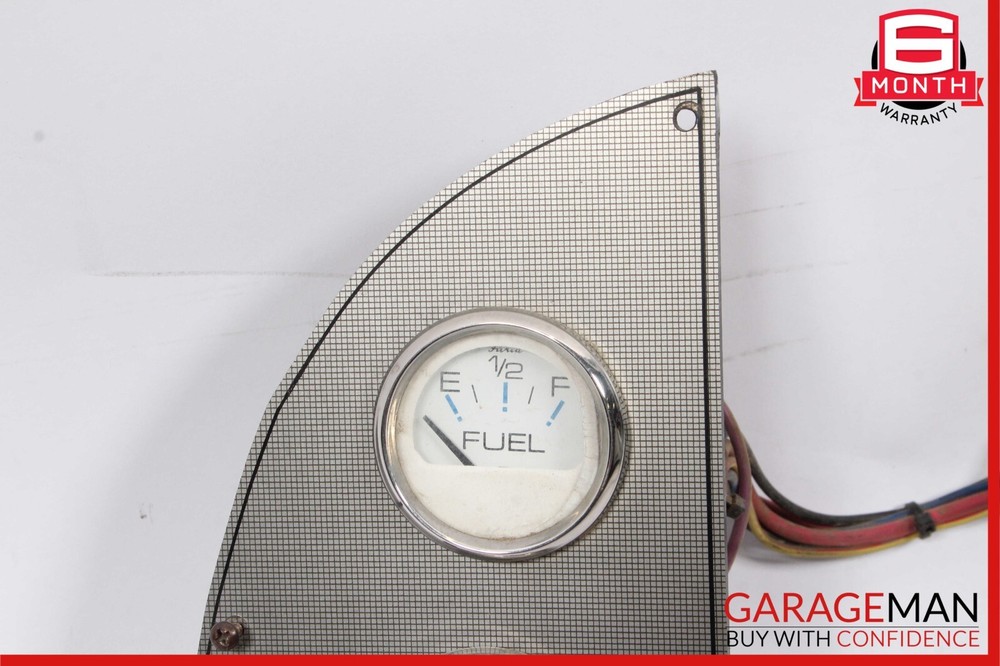 Mercruiser Dash Ignition Cylinder Fuel Volts Indicator Trim Panel Assembly