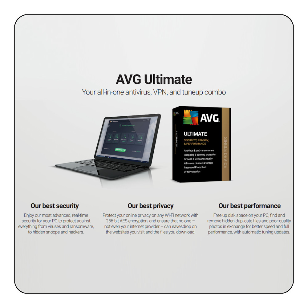 AVG Ultimate 2026 - 1 PC - 1 Year [Download]