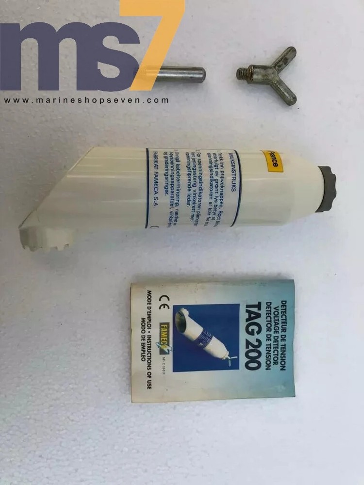 FAMECA TAG 200 ELECTRONIC ACOUSTIC VISUAL VOLTAGE DETECTOR #2