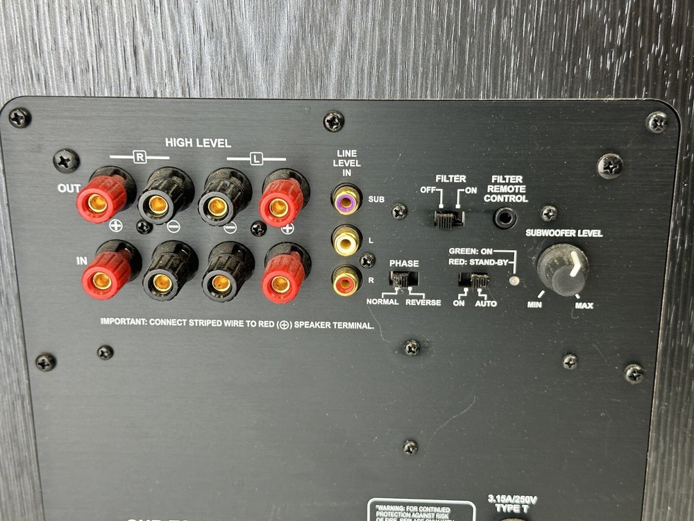 Harman Kardon Sub-TS10 Powered Subwoofer Amplifier