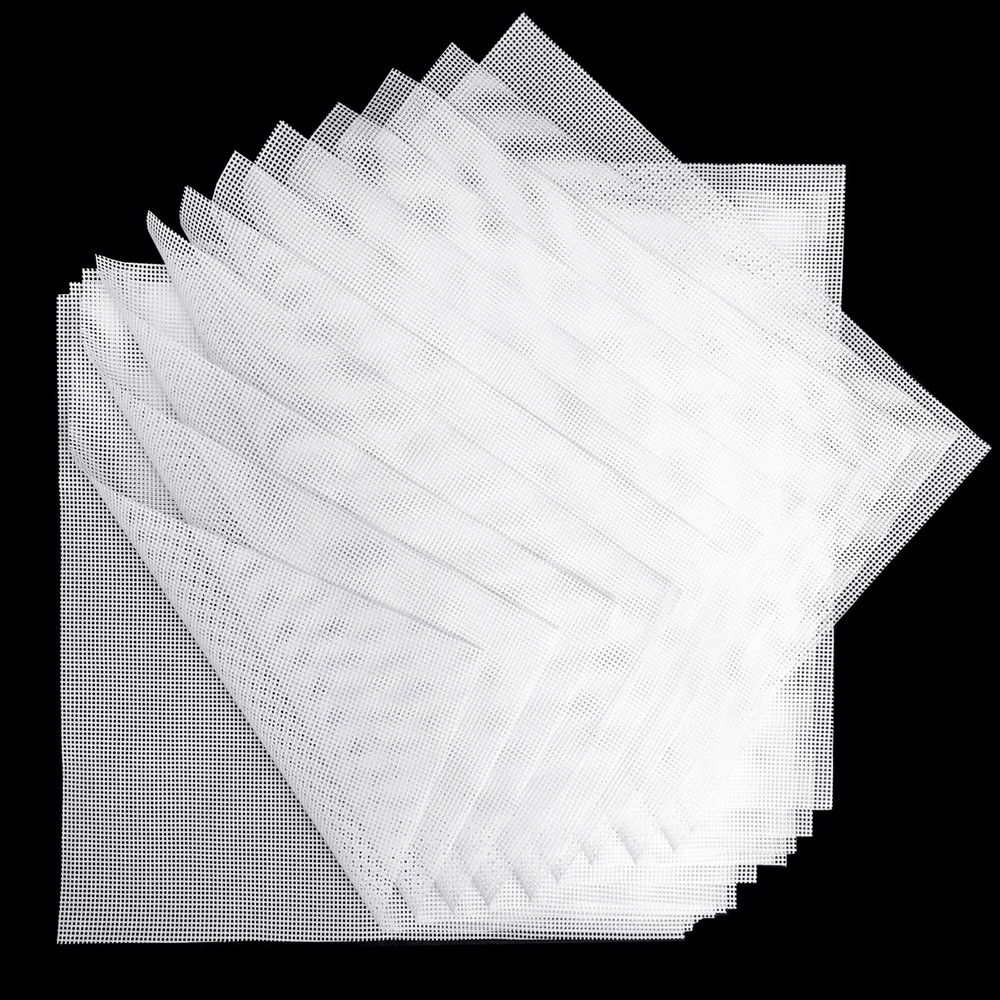 Premium Silicone Dehydrator Sheets - 12-Pack Reusable Mesh Mats