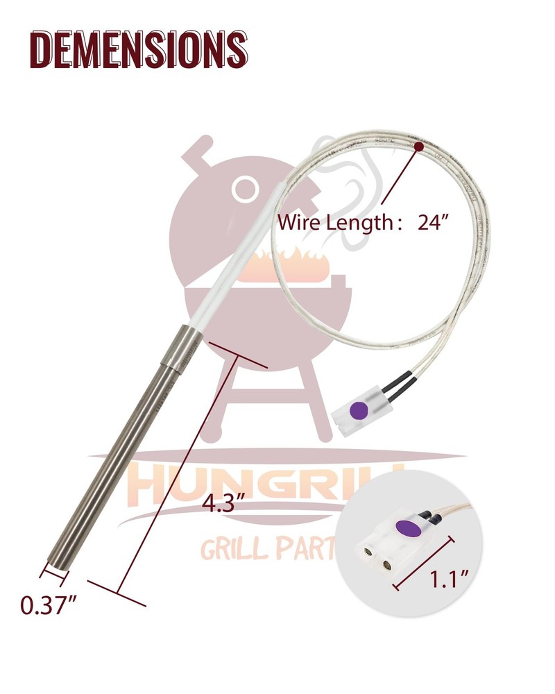 120V AC Hot Rod | Igniter Replacement for Camp Chef, Pit 1