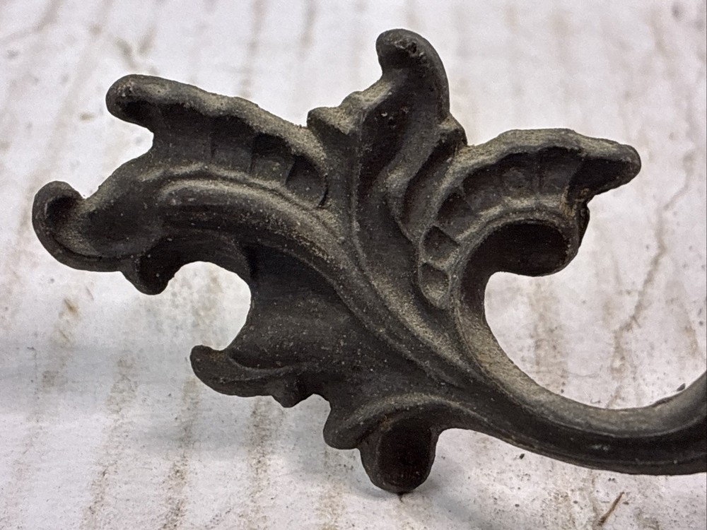 Vintage Antique Brass Drawer Pull From Old Sewing Machine Cabinet