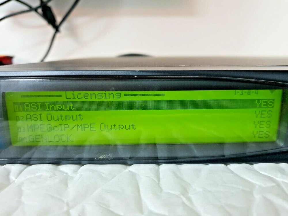 harmonic ird-2900 scopus professional receiver decoder dvb ird-2981 ip to mpeg