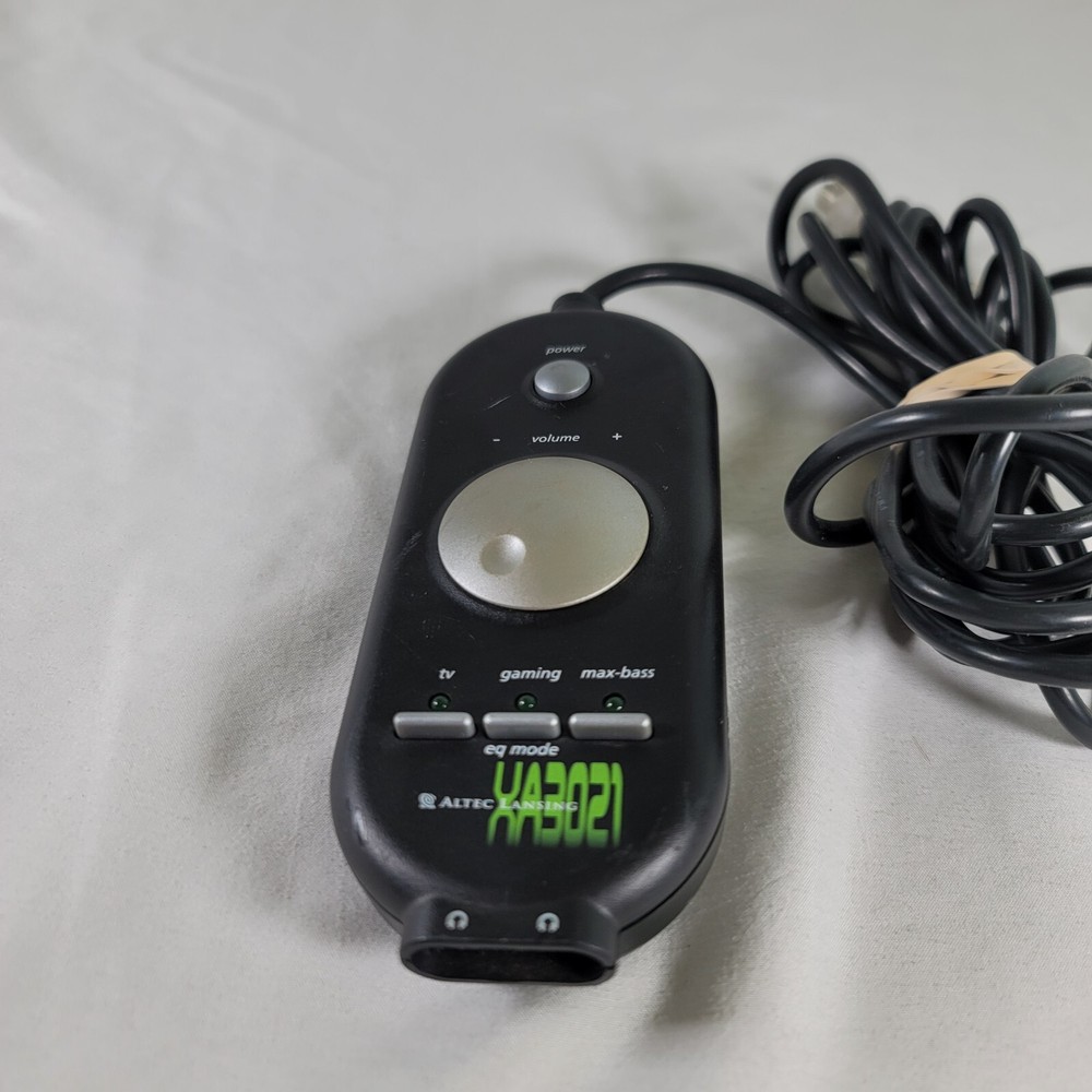 Altec Lansing XA3021 Volume Bass EQ Control Module Controller Pod Replacement