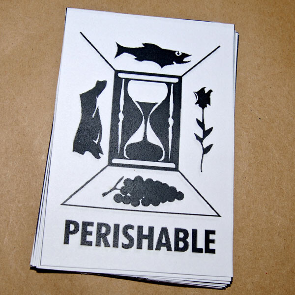 FROM THE LOST EPILOGUE: DHARMA INITIATIVE "PERISHABLE" LABEL