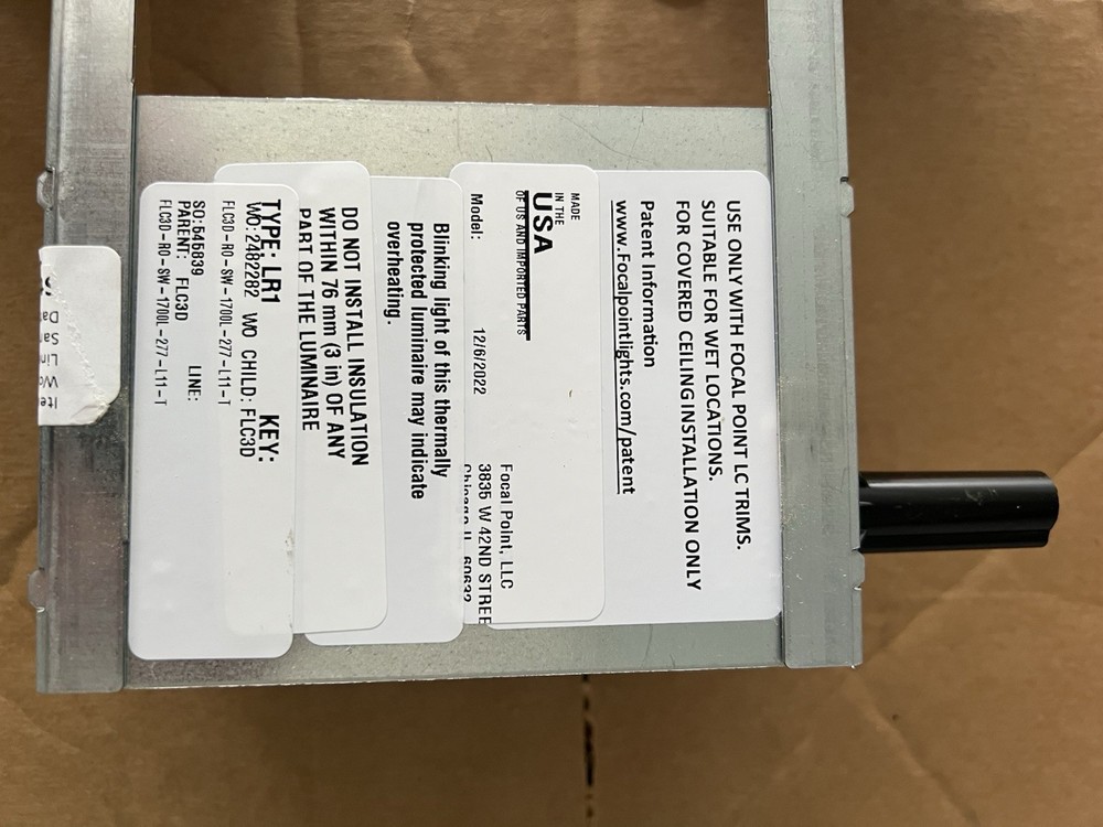 Advance Xitanium Programmable LED Driver - XI025C070V054DSM1 w/mount Bracket