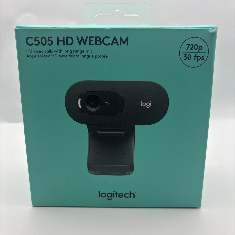 Logitech C505 HD Webcam-New