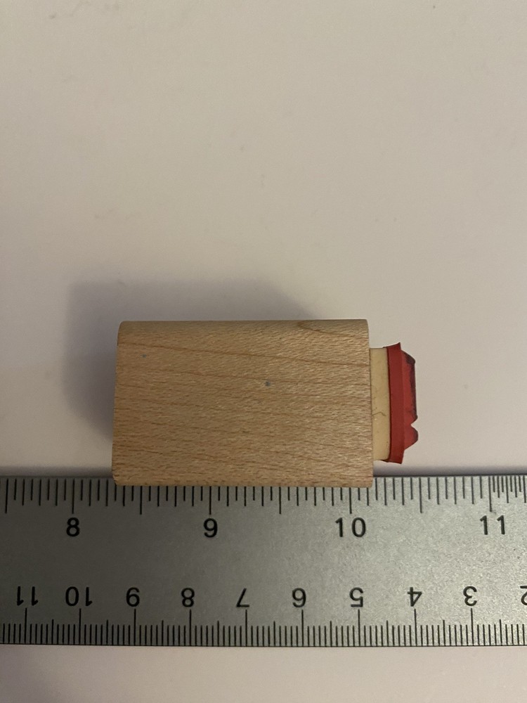 DOTS Super! Wood Mounted Rubber Stamp RS57