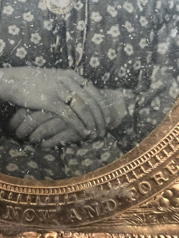 Civil War Patriotic Union Amber Type
