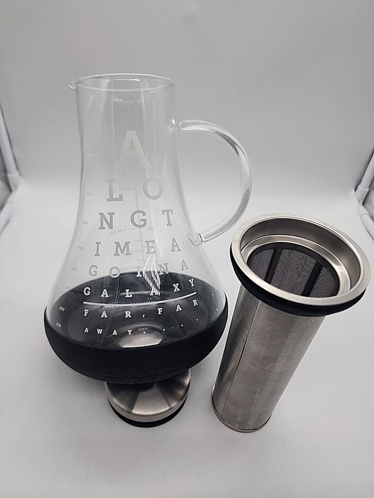 Star Wars Eye Chart Cold Brew Glass Pitcher - 48 oz