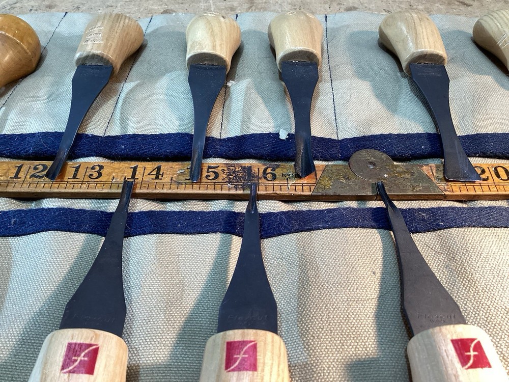 Large group flexcut & misc wood carving tool set Gunsmith