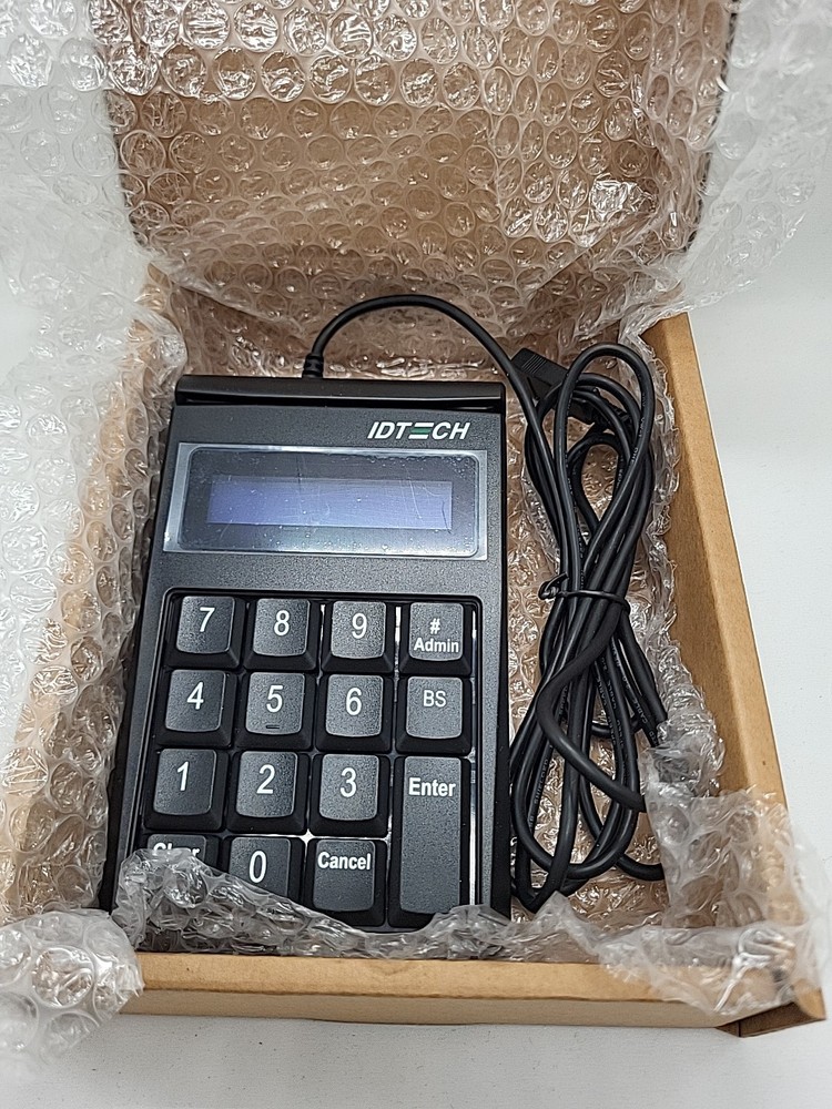 IDTECH Secure Key Card Reader M130 w/ Magstripe Reader IDSK-534833ABE USB