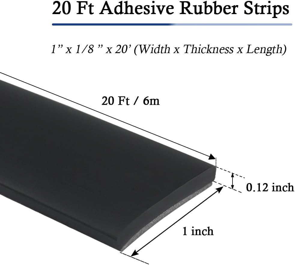 Neoprene Rubber Strips Self Adhesive Solid Rubber Sheets, Rolls & Strips for ...