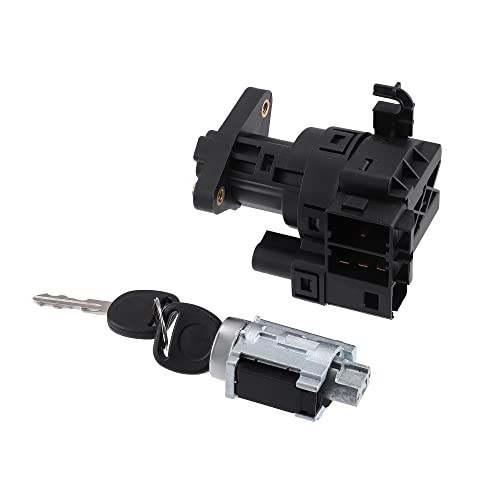 Ignition Starter Switch Ignition Lock Cylinder w/2 Keys, for Chevy Classic