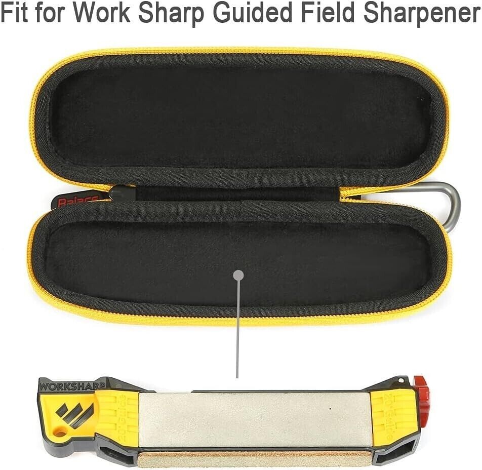 Hard Travel Carrying Case for Work Sharp Guided Field Sharpener Black