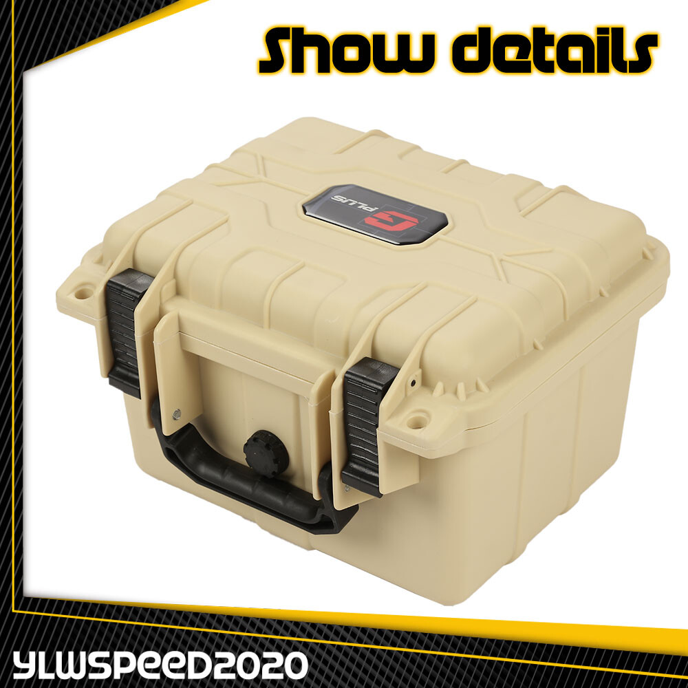 Graded Card Storage Box Deep Travel Waterproof Case Slab Holder&Protector Beige