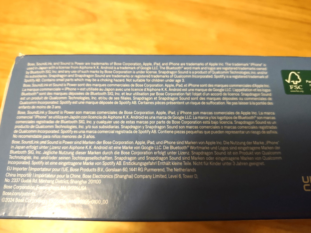 Bose Soundlink Flex Portable Speaker 2nd Gen (Blue Dusk) Android iPhone Spotify