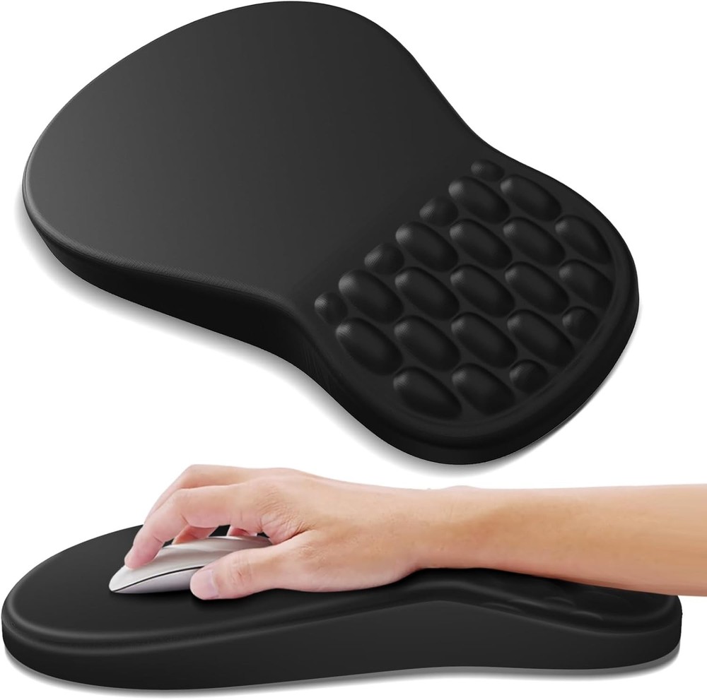 Ergonomic Mouse Pad with Wrist Support - Gel Memory Foam Mouse Mat for Comput...