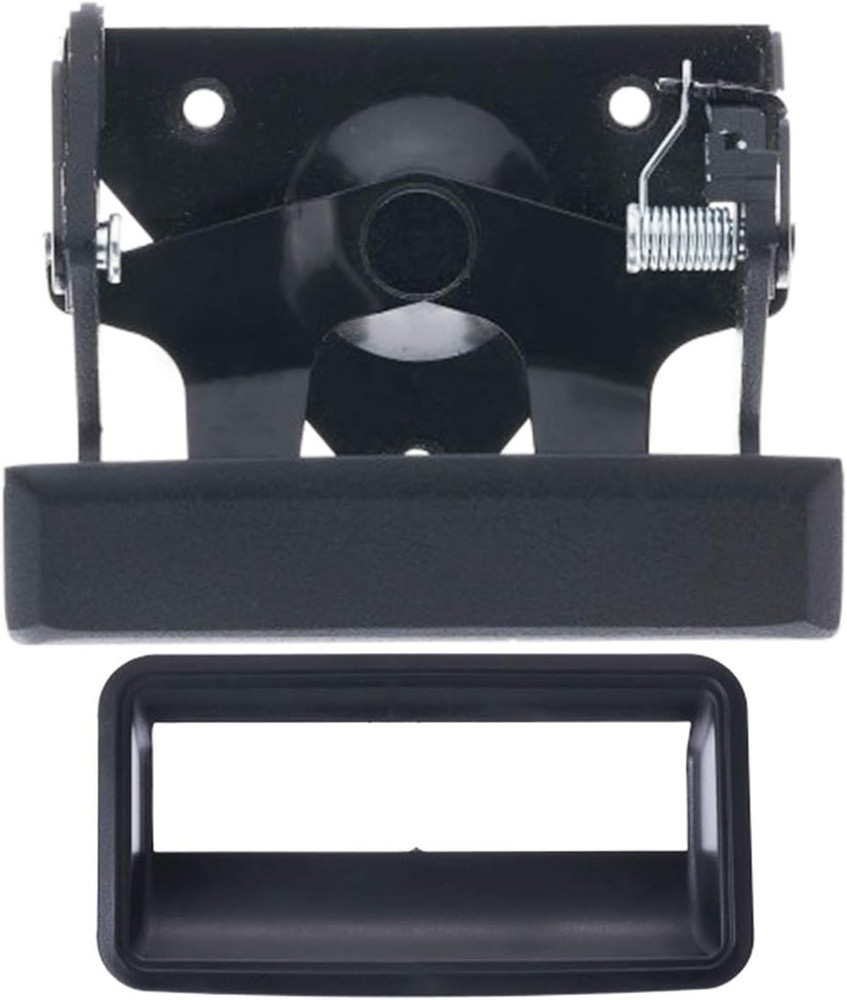 APA Replacement Exterior Textured Black Tailgate Handle and Bezel for 1988-2002