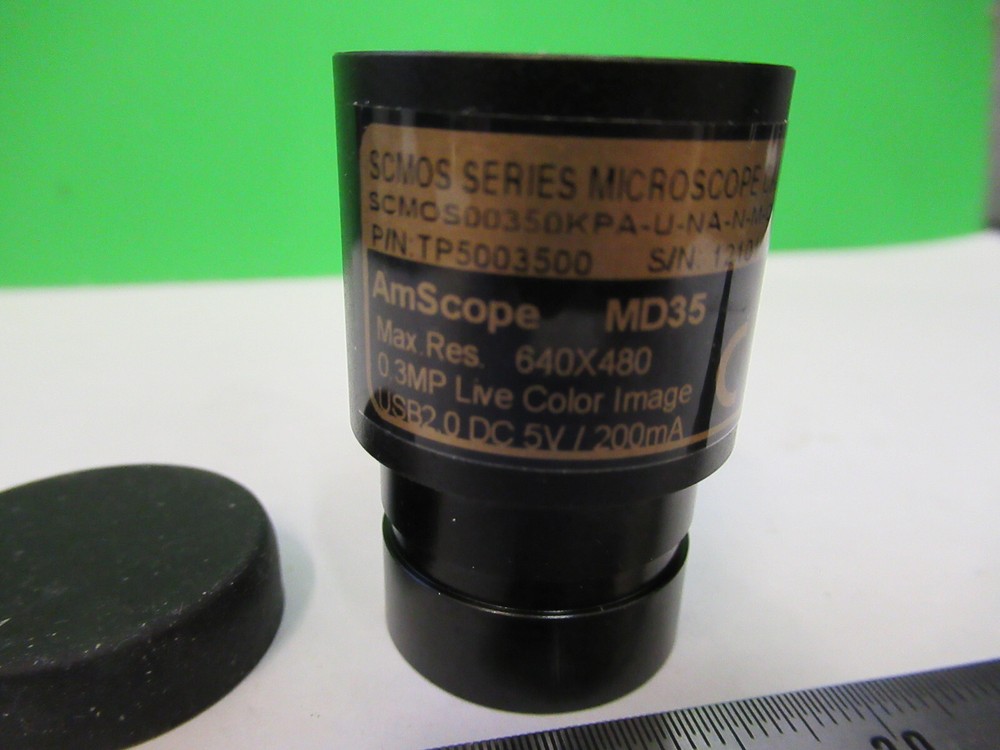 AMSCOPE MINI CAMERA MD35 OPTICS MICROSCOPE PART AS PICTURED 82-A-56