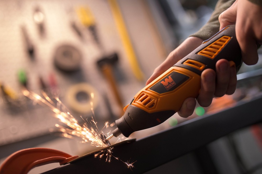 ROTARY TOOL SET Variable Speed with 190-Piece Accessories, Flex Shaft
