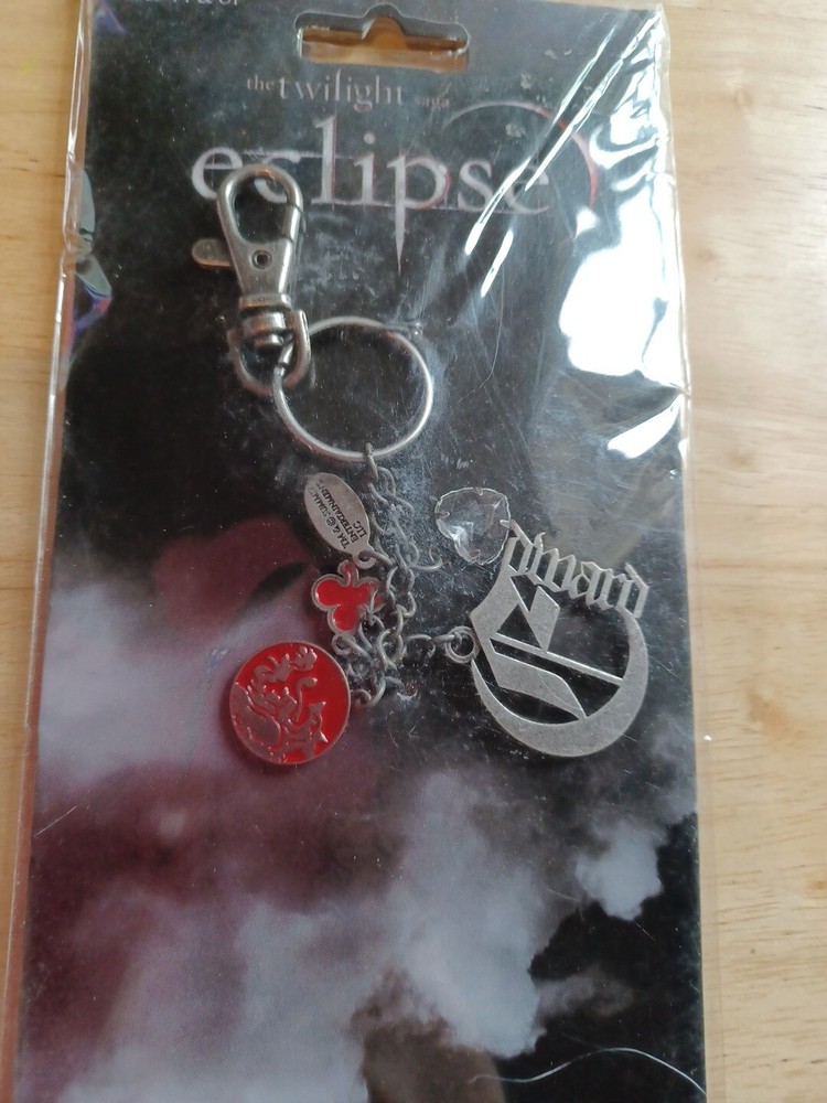 Twilight Eclipse EDWARD SCRIPT Bag Clip By Neca New on card
