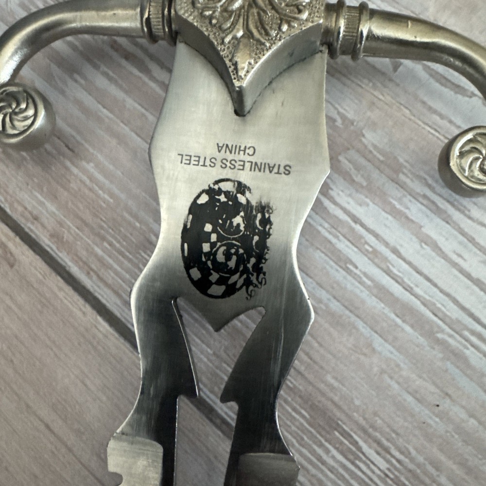 Stainless Steel Dagger Brown & Silver