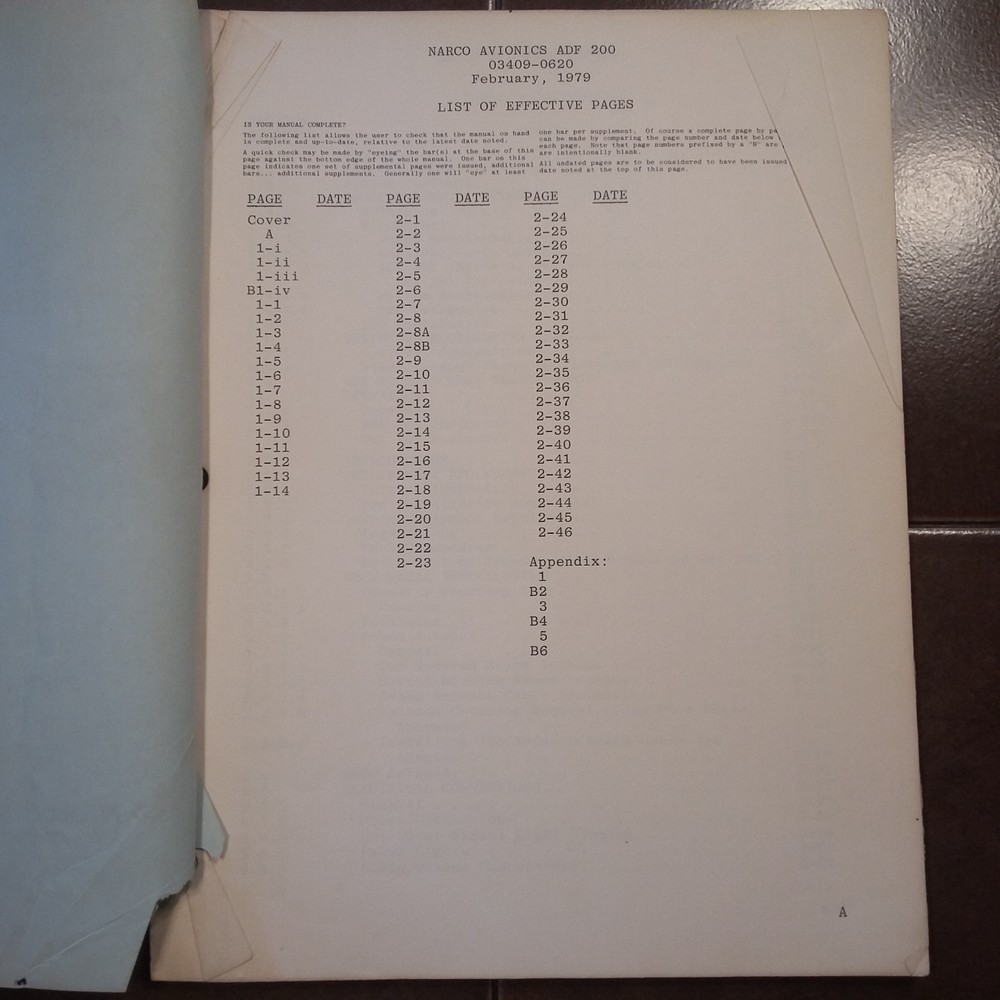 Narco ADF-200 Install manual