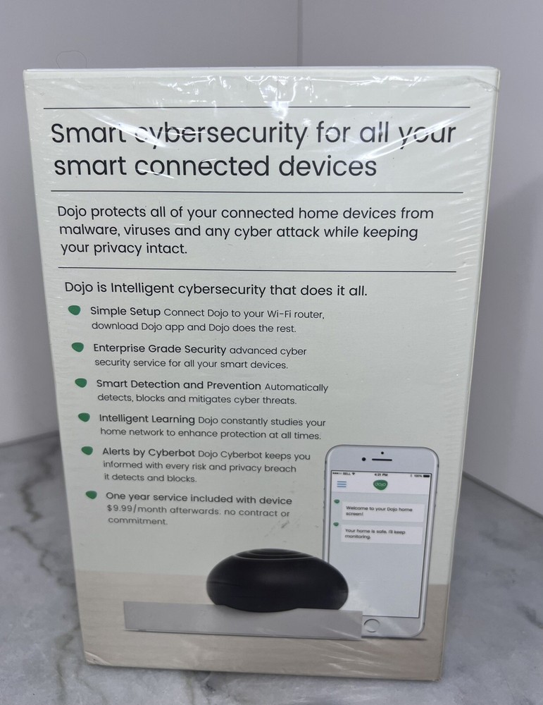 DOJO SMART INTERNET SECURITY CYBERSECURITY FOR WiFi SMART HOME NETWORK BULLGUARD