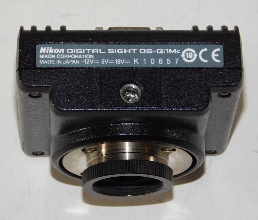 Nikon DS-Qi1Mc Digital Sight 1.4MP Monochrome Low Light Microscope Camera Head