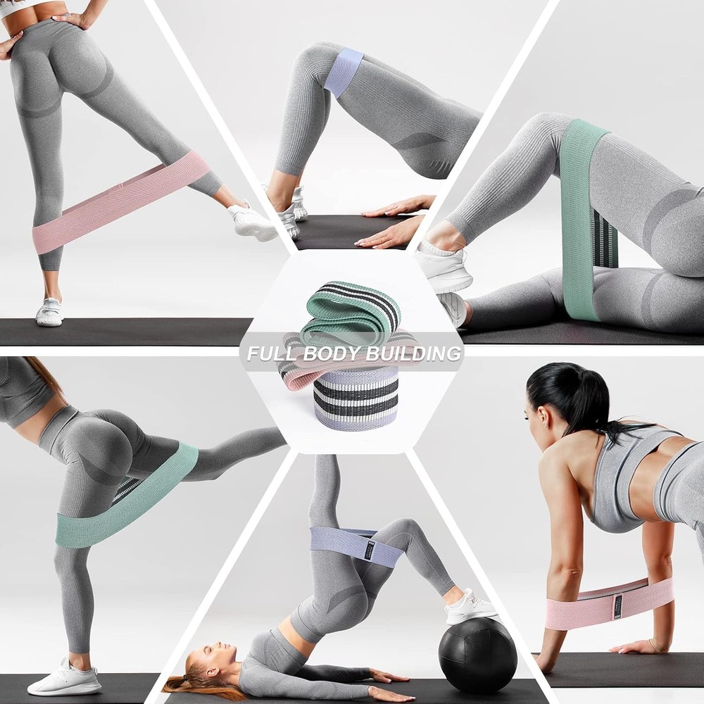 Booty Bands Set, Resistance for Working Out, Exercise Light