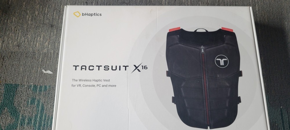 bHaptics TactSuit X16 Military-Grade Sensor Technology