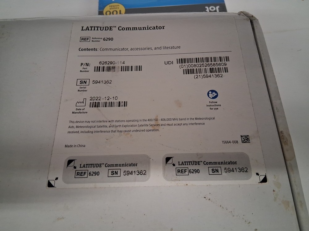 Boston Scientific Latitude Communicator 6290