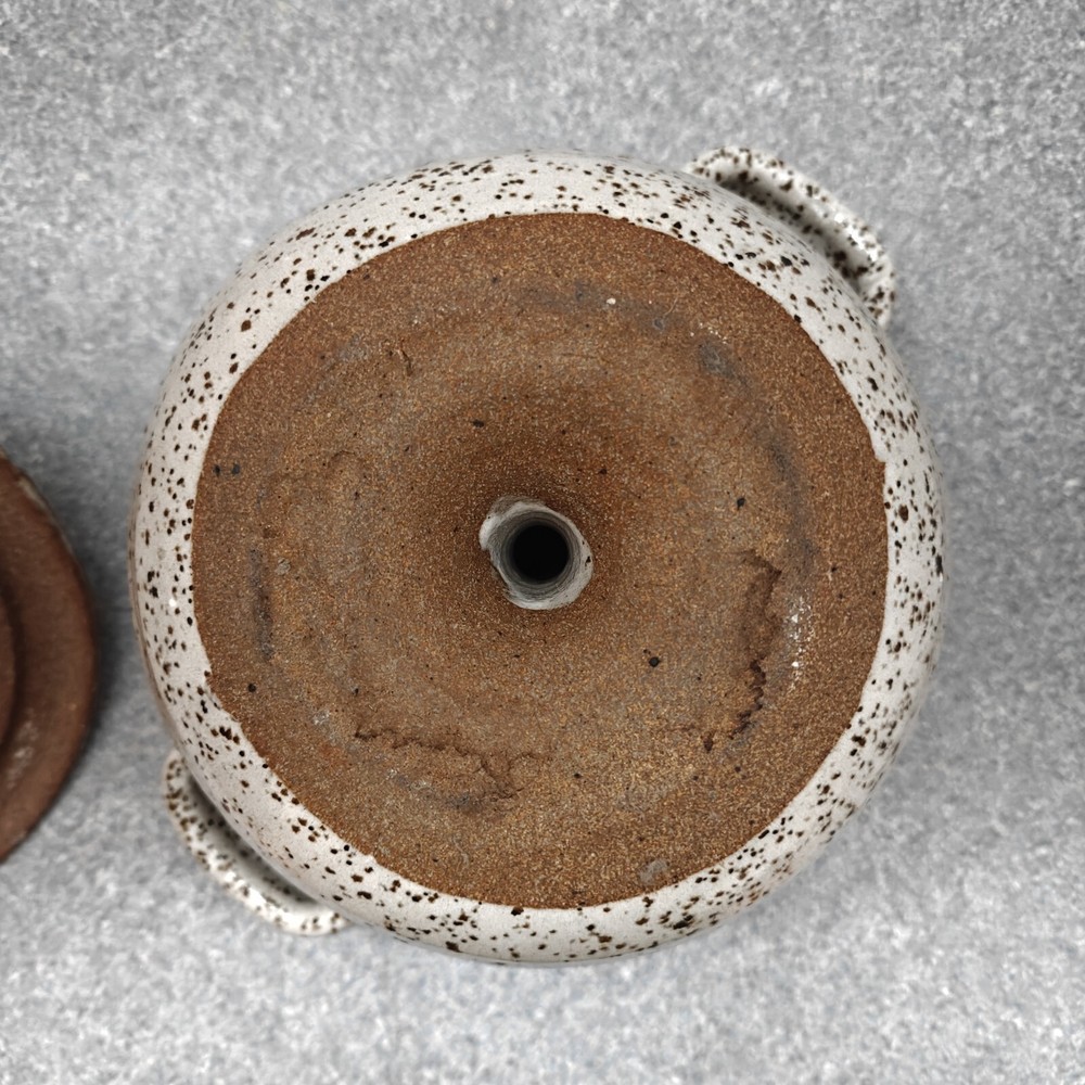 Ceramic Stoneware Central Chimney Steamer Pot