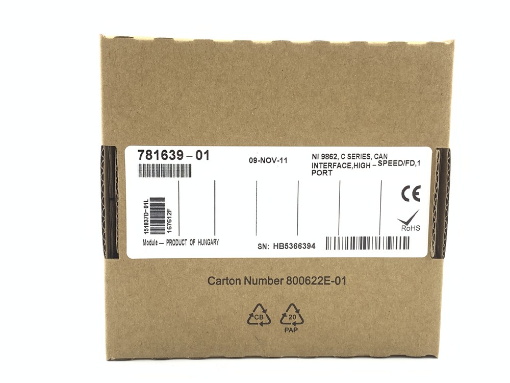 National Instruments NI-9862 C Series CAN Interface Modules/Yi